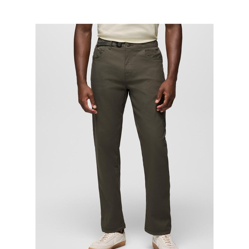 prAna Olive Green Hiking Pants Men's 31x30 Stretch Outdoor Travel